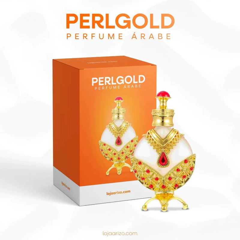 Perfume Árabe com Feromônios  Femininos PerlGold + Brinde Surpresa Exclusivo [PA]