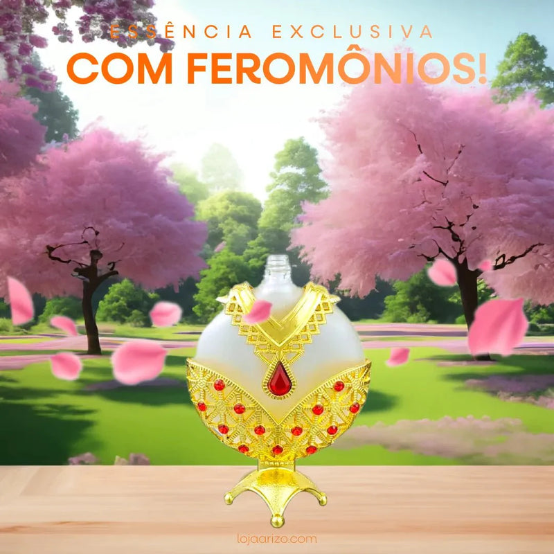 Perfume Árabe com Feromônios  Femininos PerlGold + Brinde Surpresa Exclusivo [PA]