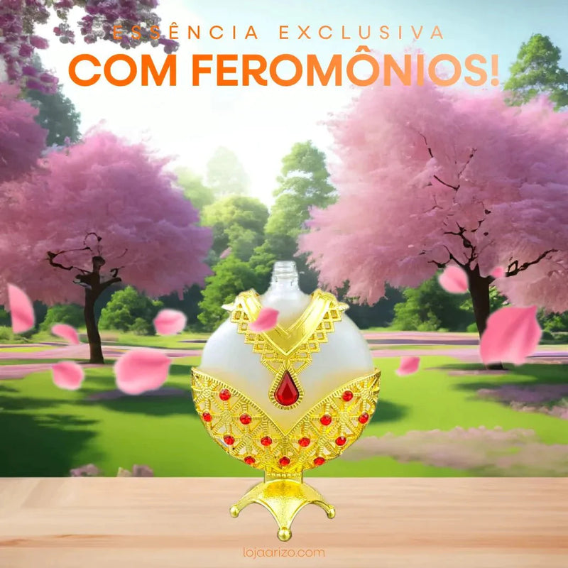 Perfume Árabe com Feromônios  Femininos PerlGold + Brinde Surpresa Exclusivo [TKT]